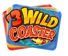 รีวิวเกมสล็อต Wild Coaster เกมรถไฟเหาะมันสุดเหวี่ยง